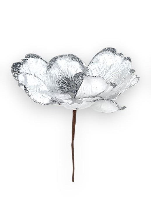 Pick magnolie catifea 20cm argintiu