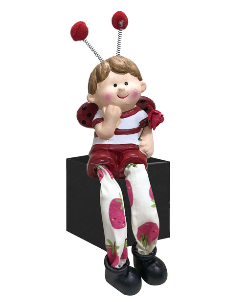 imagine produs Figurina ceramic buburuza 9/15cm