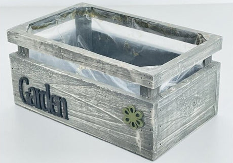 imagine produs Bol din lemn antic 25.5x15.5x11.5cm