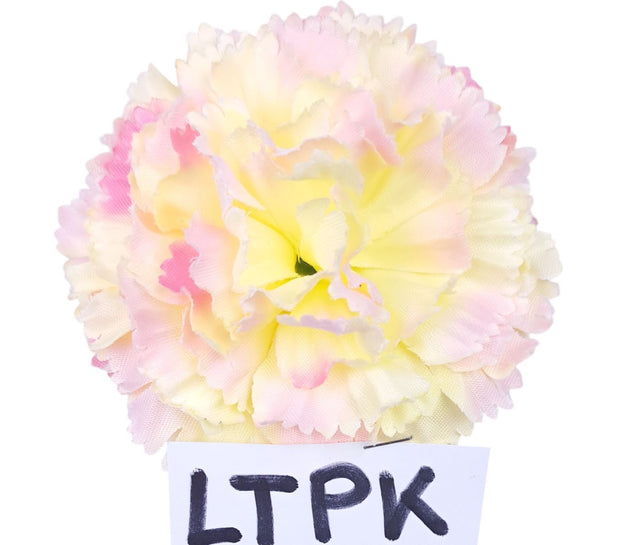 Cap garoafe 9cm 12buc/pachet roz deschis