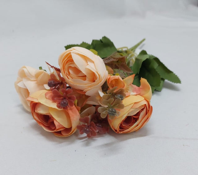 Buchet ranunculus x7 H:30cm piersica