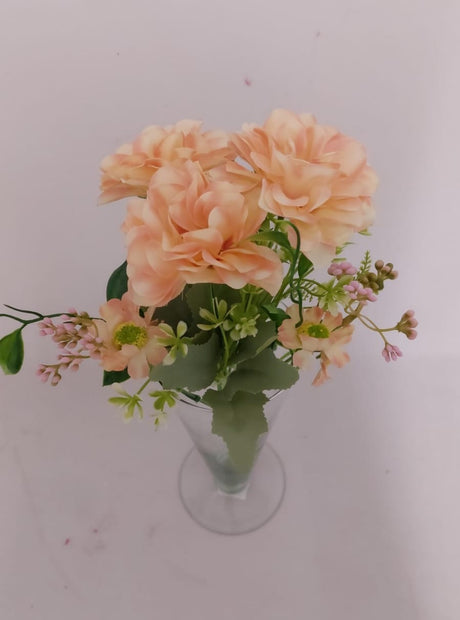 imagine produs Buchet daliex7 30cm piersica