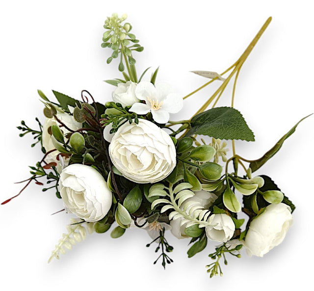 Buchet ranunculus x5 crem