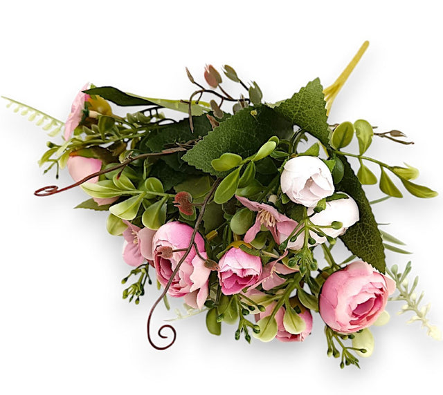 Buchet ranunculus x5 roz