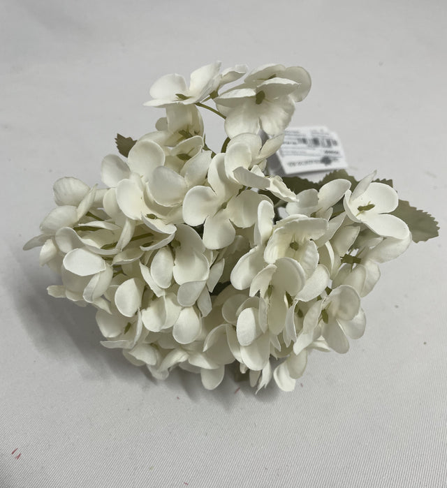 Buchet hortensie 27cmx5 alb