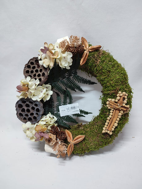 imagine produs Coronita muschi decorata 25cm