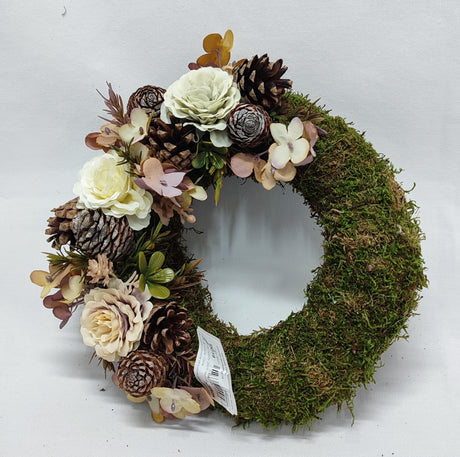 imagine produs Coronita muschi 20cm decorata