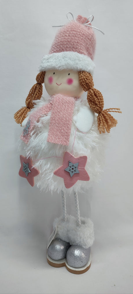 imagine produs Fig.ingeras cu stele roz 50cm