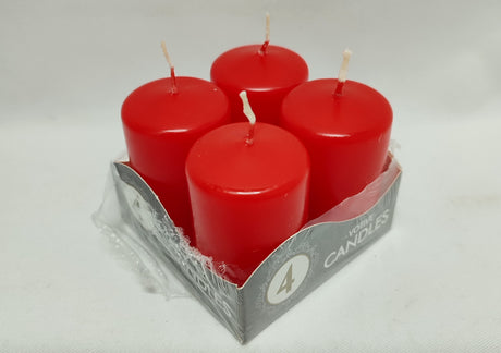 imagine produs Lumanari advent S/4 rosu