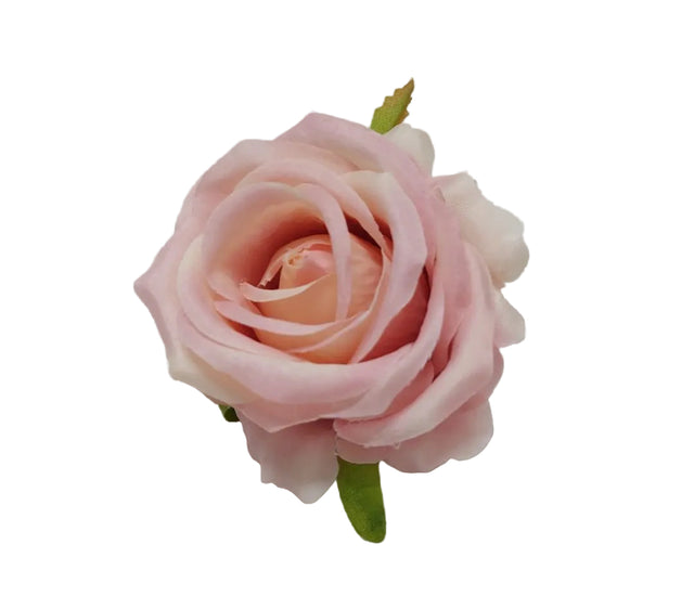 Cap trandafir 8cm 24buc/pachet roz