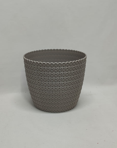 imagine produs Ghiveci plastic Magnolia Jersey 190mm taupe