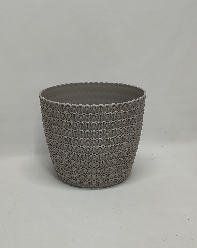 imagine produs Ghiveci plastic Magnolia Jersey 190mm taupe