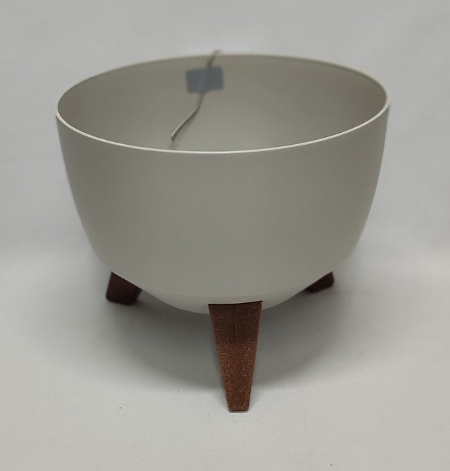 imagine produs Ghiveci plastic Roma 24x15cm gri