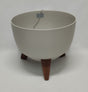 imagine produs Ghiveci plastic Roma 24x15cm gri