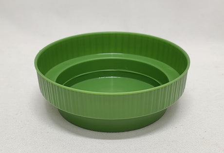 imagine produs Vas plastic rotund pentru burete 10x3.5cm verde