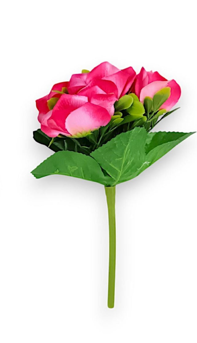 Buchet anemone x5 21cm ciclam