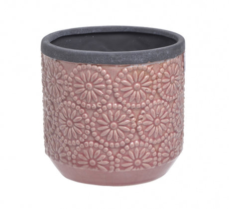 imagine produs Bol ceramic cu flori 15x14.5cm 16l50-1