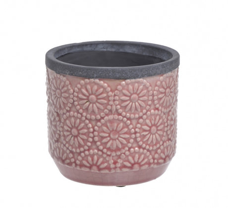 imagine produs Bol ceramic cu flori 12.5x11.5cm 16l50-2