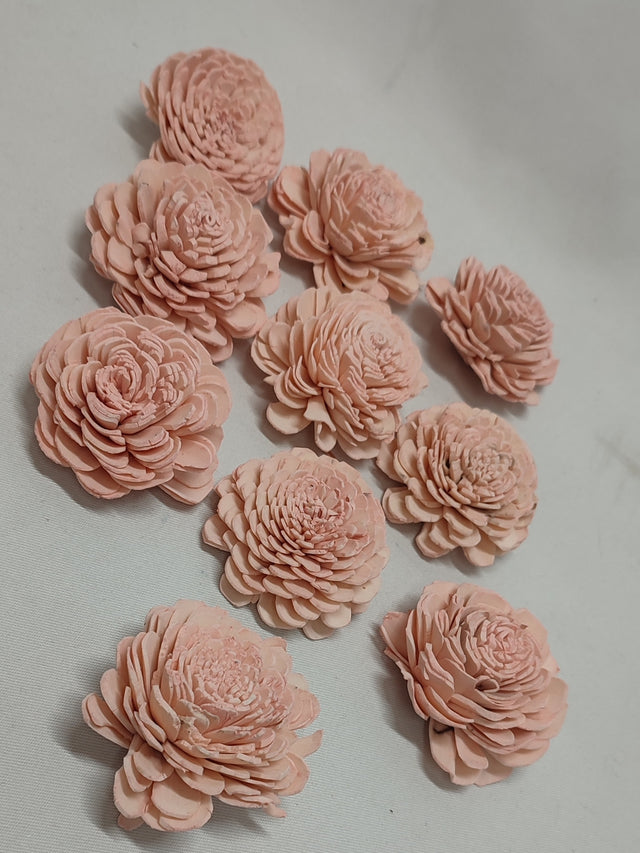 imagine produs Capete floricele ming 6cm prep.piersica