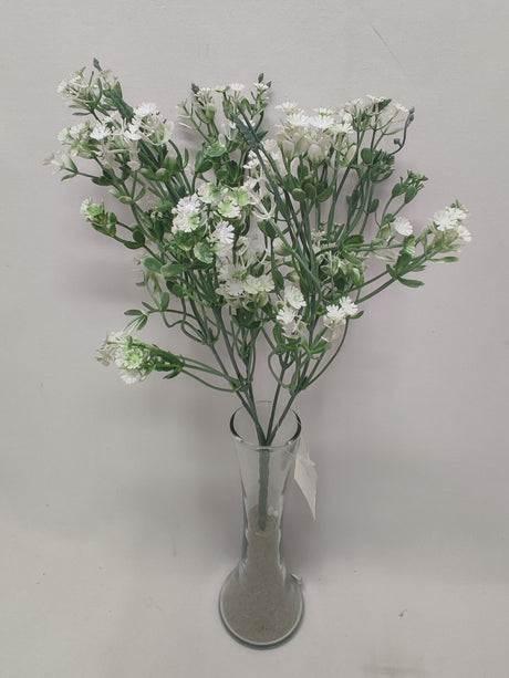 imagine produs Buchet floricele 30cm alb