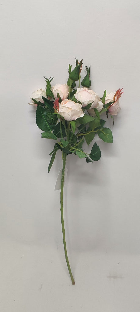 imagine produs Creanga trandafiri x6 54cm piersica