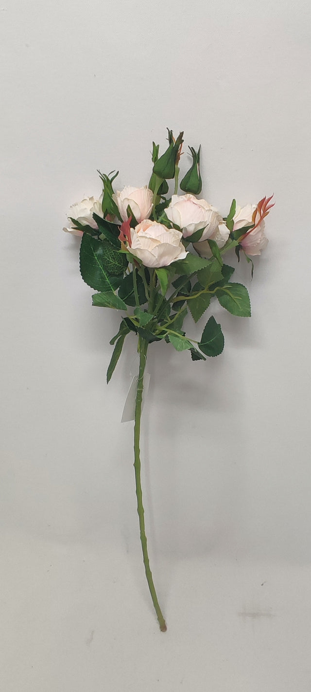 imagine produs Creanga trandafiri x6 54cm piersica