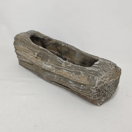 imagine produs Bol din ghips forma trunchi 34x14x9cm