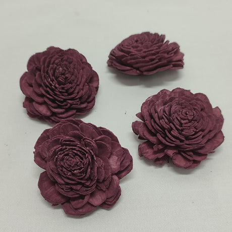 imagine produs Capete floricele ming 6cm prep.bordeaux S/10