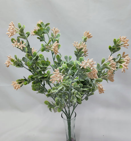 imagine produs Buchet cu floricele x7 47cm piersica