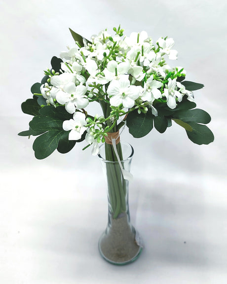 imagine produs Buchet nu-ma-uita 25cm alb