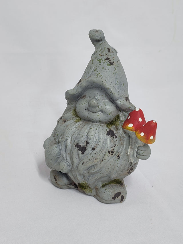 imagine produs Fig.spiridus ceramic cu ciuperca 19cm