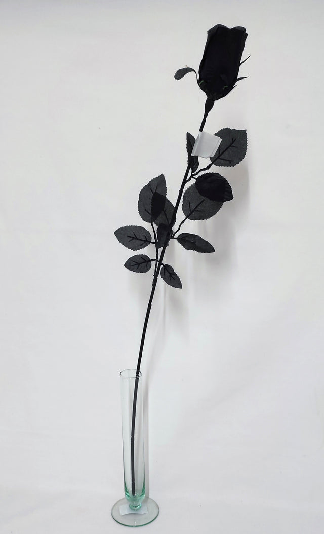 imagine produs Fir trandafir boboci H:74cm negru