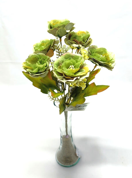 imagine produs Buchet ranunculus x6 H:30cm verde