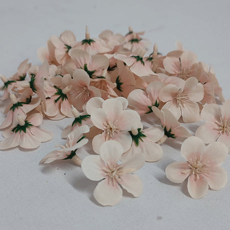 imagine produs Capete floricele 3,5cm 60buc/pachet piersica