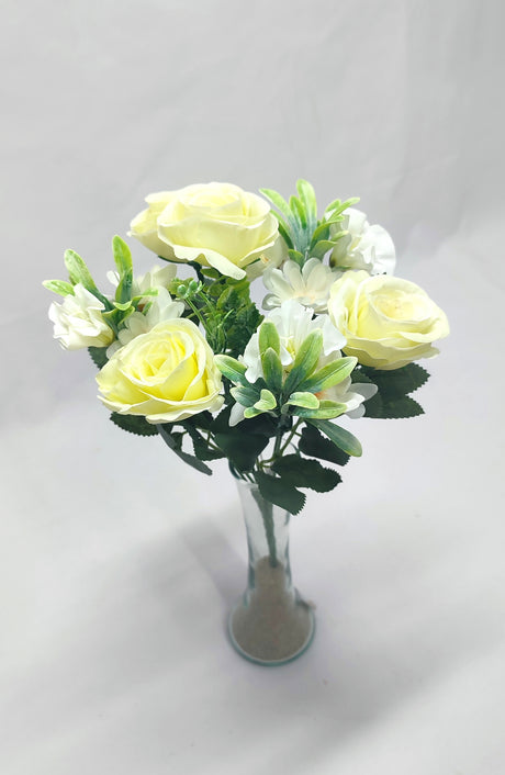 imagine produs Buchet trandafiri x7 crem
