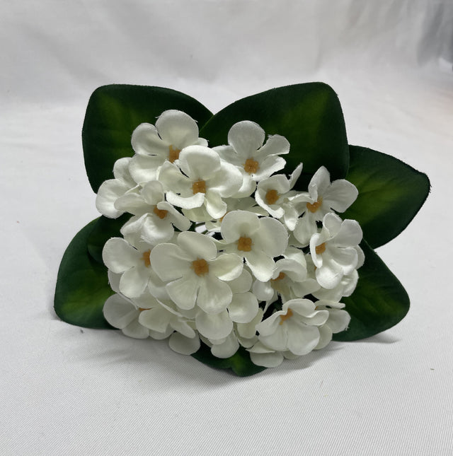 Buchet violete 18cm  alb