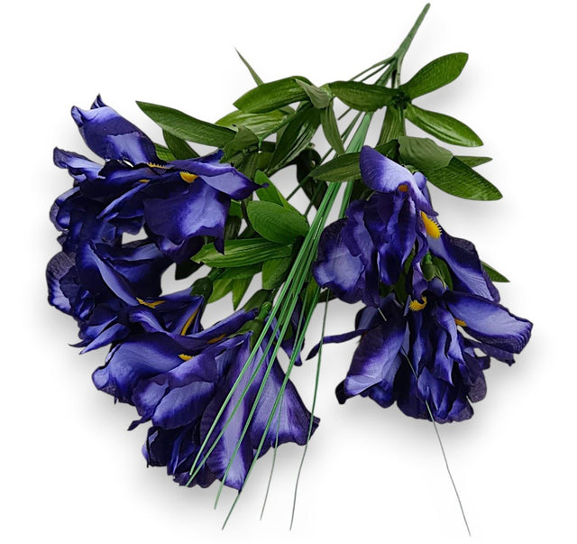 Buchet iris x9 H:47cm