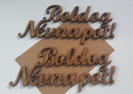 imagine produs Dec.lemn s/2 boldog nevnapot