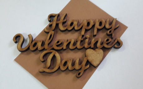 imagine produs Decor lemn-happy valentines day