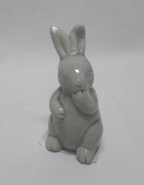 imagine produs Fig.iepuras ceramic 9.5cm gri