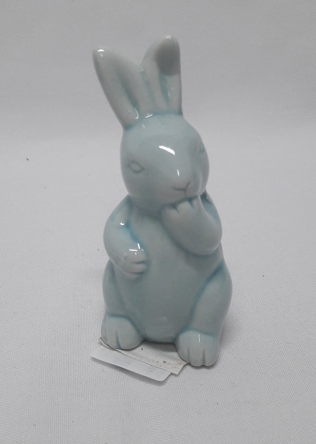imagine produs Fig.iepuras ceramic 9.5cm albastru
