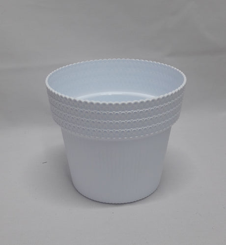 imagine produs Vas plastic Pola D16cm alb