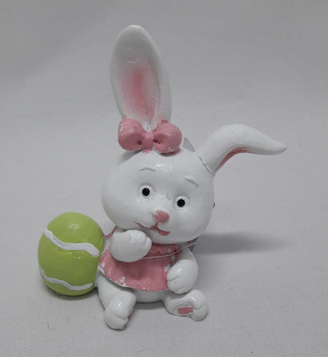 imagine produs Fig.iepuras polyrezin 8cm fetita