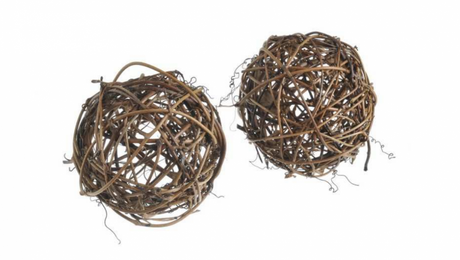 imagine produs Mingi din rattan 7.5cm s/6 2464-7.5