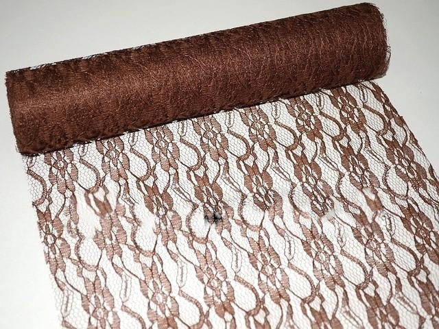 SUL DANTELA 29CMX5M CIOCOLATA
