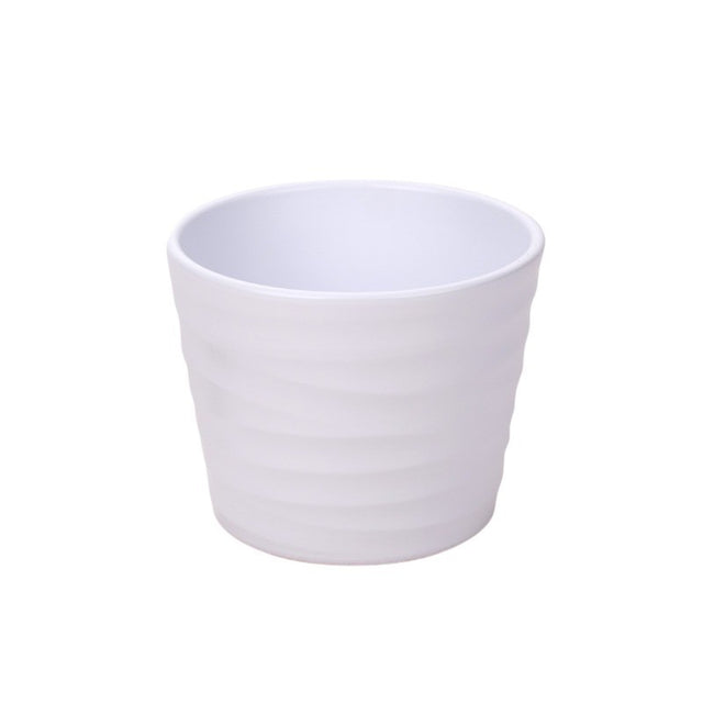 Vas ceramic Wave 28cm alb mat