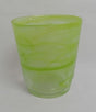 imagine produs Bol din sticla cu model d14 h15cm verde d. mat