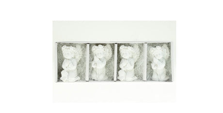 imagine produs Fig.ingeras polyrezin 4.5cm S/4 alb