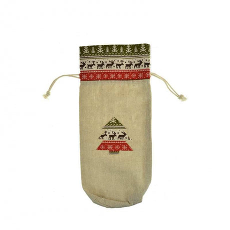 imagine produs Sac ptr. bauturi cu brad 13x30cm-20%