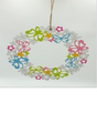 imagine produs Coronita lemn cu fluturi 45cm